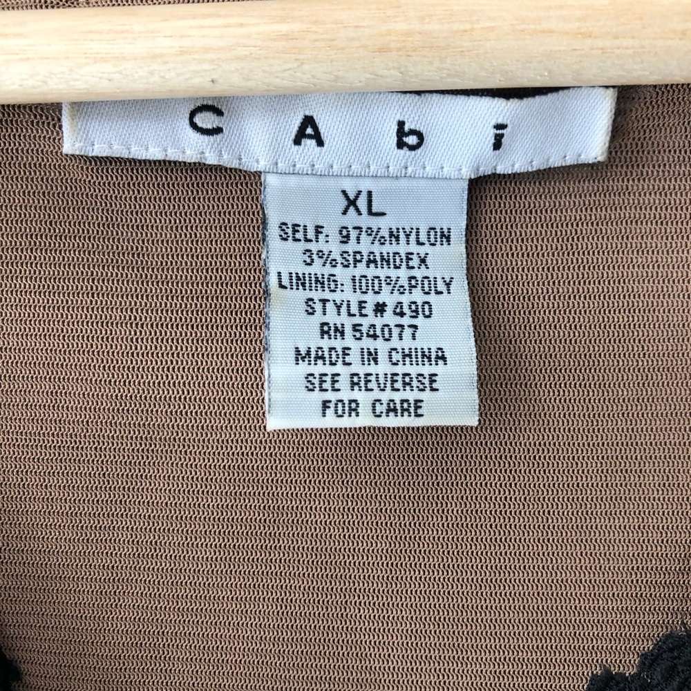 CAbi black lace top
